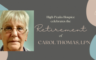 Carol Thomas, LPN Retirement Announcement