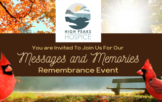 Messages and Memories Remembrance Gathering