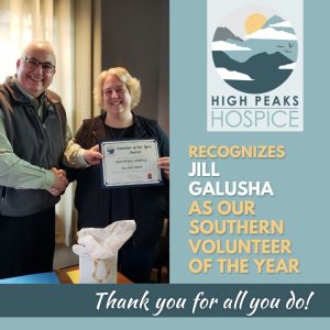 Jill Galusha Volunteer of the Year