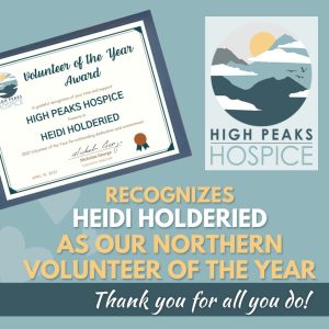 Heidi Holderied Volunteer of the Year