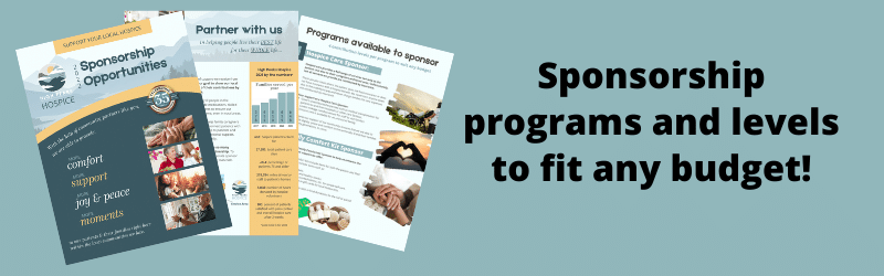 Sponsorship programs and levels for any budget