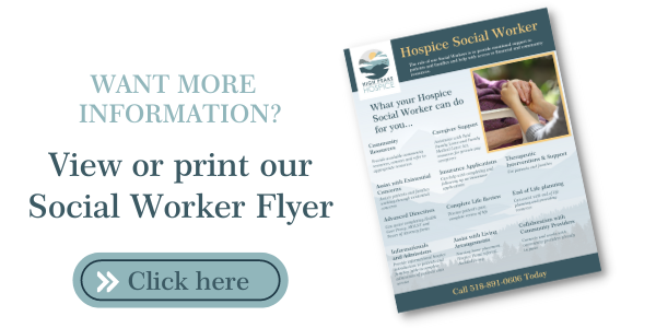 Hospice Social Worker Flyer