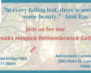 Lake Placid Remembrance Gathering