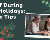 Grief During the Holidays: Some Tips