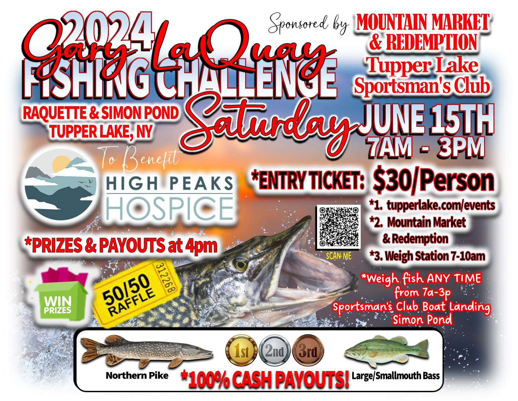 Laquay fishing challenge